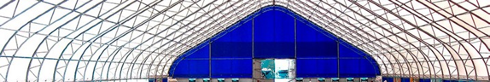 Надежные быстровозводимые тентовые ангары: особенности прочных стальных конструкций с ПВХ покрытием для бизнеса